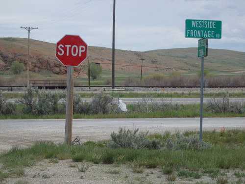 GDMBR: We are at the Frontage Road between Dell and Lima, MT.